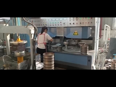 Máquina de aquecimento industrial da soldadura de indução automática para o Cookware