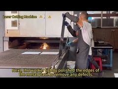 Máquina de corte a laser de placa de aço inoxidável de 1500W para máquina de lavatório de cozinha feita à mão