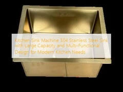 Máquina de Laveira de Cozinha Laveira de aço inoxidável 304 com grande capacidade e design multifuncional para necessidades de cozinha modernas