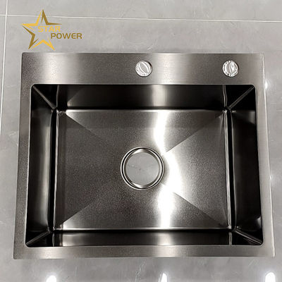 Bom preço Cozinha 304 aço inoxidável Lava-louça feita à mão Lava-louça única Lava-louça doméstica Lava-louça on-line