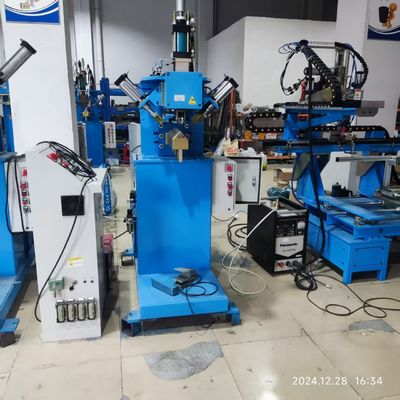 Bom preço Máquina de prensagem de costura hidráulica pneumática de soldagem controlada por PLC 380V on-line