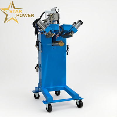 qualidade  4-Corner Seamless Corner Rounding Welder with Adjustable Radius R1-R10mm for Stainless Steel Door & Window Frames Featuring Synchronous Welding and Seamless Joints fábrica