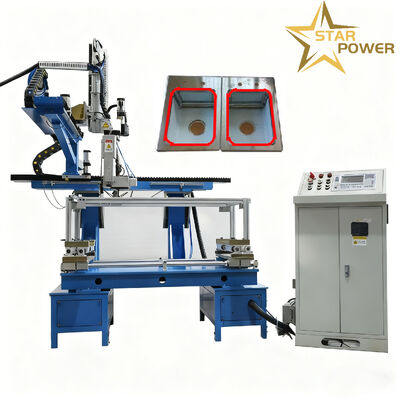 Bom preço Máquina de solda de painéis de lavatório controlada por CNC com solda sem costura e alinhamento de precisão para lavatórios de cozinha on-line