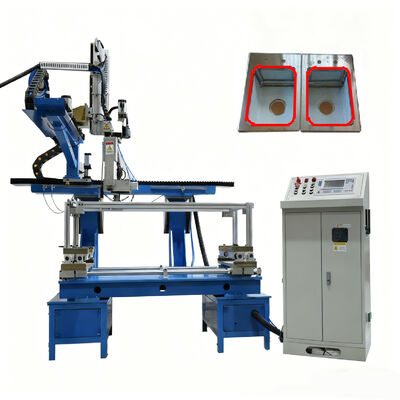 qualidade  CNC 4-Axis Linkage Laser Positioning Automatic Four-Side Welding Machine with Anti-Deformation Technology fábrica
