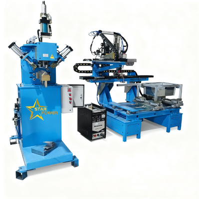 Bom preço Máquina automática de prensagem de costura hidráulica 380V equipamento de alta pressão de precisão para 304 aço inoxidável linha de fabricação lavatório de cozinha on-line