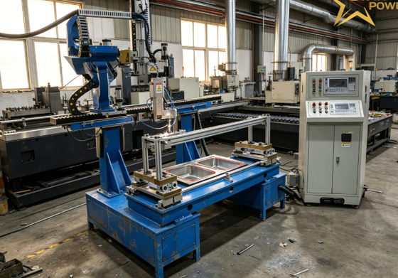 Bom preço Máquina automática de soldadura de arco de argão de quatro lados controlada por CNC Equipamento de soldadura sem costura anti-oxidação para linha de fabricação em massa de lavatório de cozinha de aço inoxidável 304 on-line