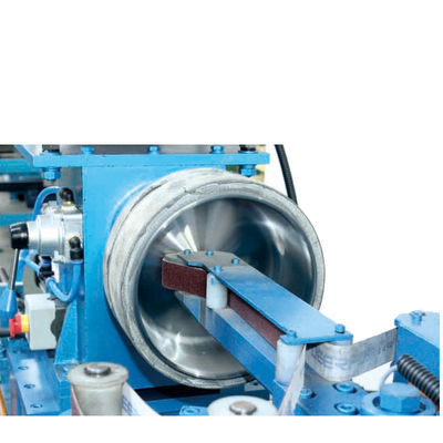 Máquina de polonês de aço inoxidável 2000 KN do potenciômetro com sistema servo