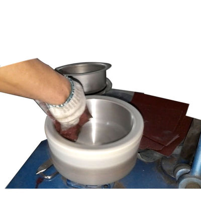 Utensílios de cozinha 2000kN que faz a máquina para o lixamento inferior do potenciômetro de aço inoxidável