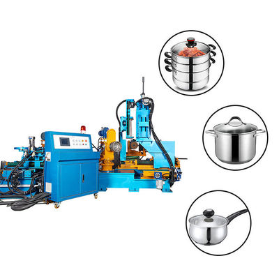 Máquina automática de aparar e de enfeitar grânulos para utensílios de cozinha
