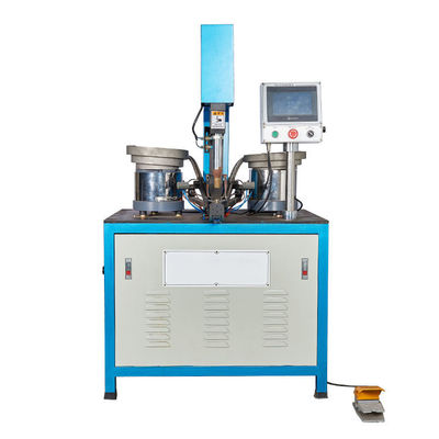 Máquina automática de rivetagem de utensílios de cozinha de alumínio Prensa hidráulica Tipo de utensílios de cozinha