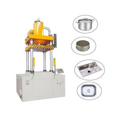Máquina hidráulica de aço inoxidável da imprensa da tiragem profunda com sistema servo