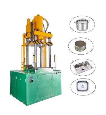 Produção de aço inoxidável do dissipador da chaleira de 50 Ton Hydraulic Press Machine For