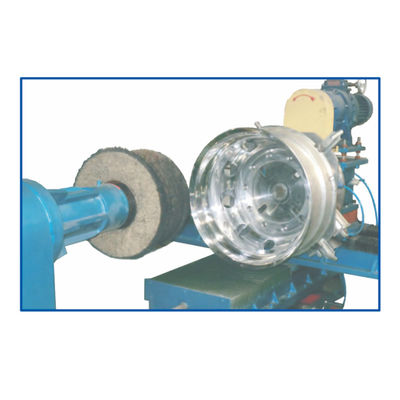 Máquina de polonês automática interna de aço inoxidável horizontal da única cabeça