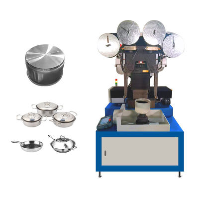 A máquina de polonês industrial do potenciômetro para o ISO do fogão de arroz do metal certificou