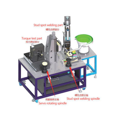 Bom preço máquina de soldadura do parafuso prisioneiro do Utensílios de cozinha do parafuso prisioneiro da máquina de soldadura do frigideira da máquina de solda on-line