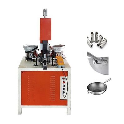 Máquina de rebitação automática servo para Pan Pot Making de fritura de alumínio