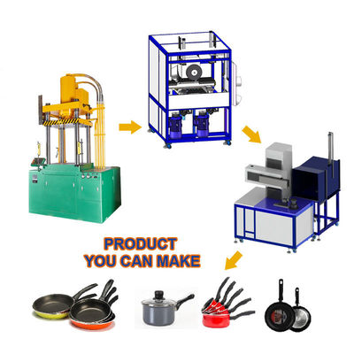 Bom preço Máquina automática servo da imprensa hidráulica para a fatura dos utensílios do frigideira on-line