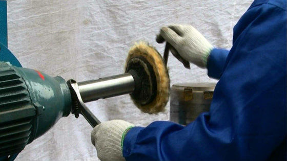 Máquina de polir de aço inoxidável