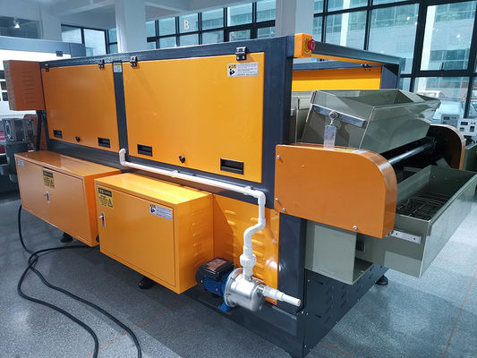 máquina de lustro magnética da agulha da máquina de lustro do metal de aço inoxidável para a lancheira