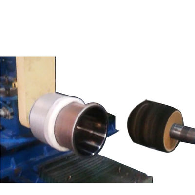 O CNC ss morre máquina de lustro elétrica do utensílio do cilindro da borda do cookware do potenciômetro da tubulação auto para de aço inoxidável