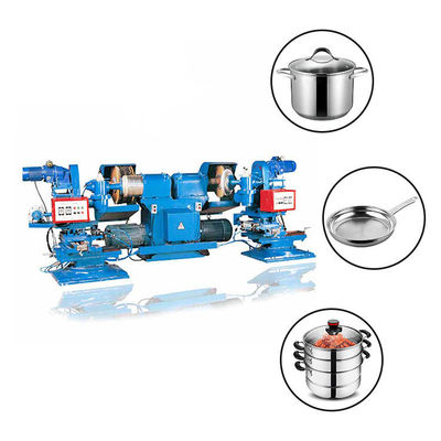 Máquina automática CNC para lavar utensílios de cozinha de metal, polidora para panelas de aço inoxidável de alumínio, máquina de polir