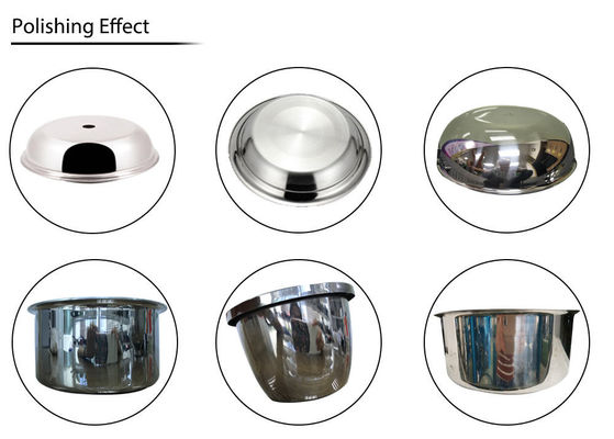 Máquina automática CNC para lavar utensílios de cozinha de metal, polidora para panelas de aço inoxidável de alumínio, máquina de polir