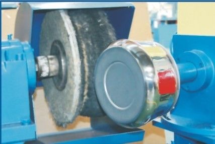 Máquina de polir de dupla ponta em busca de utensílios de cozinha de aço inoxidável Máquina de polir de fora utensílios de cozinha utensílios de cozinha pot metal