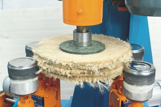 Máquina de vidraça de panelas de aço inoxidável semi-automática