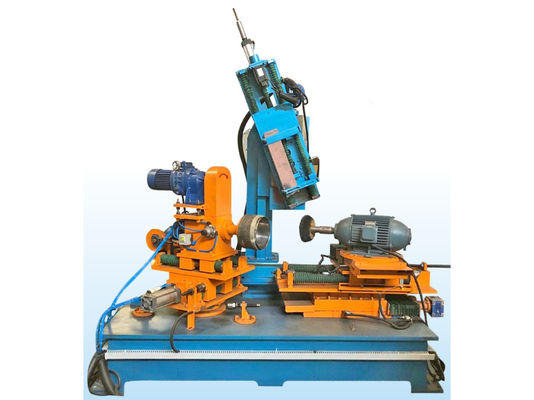 Máquina de polir de cabeça única totalmente automática 2900r/min Máquina de polir horizontal para utensílios de cozinha metal