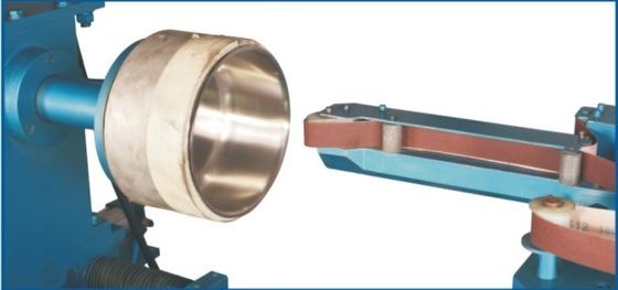 Automóvel horizontal das cabeças dobro dentro da máquina de lixamento de lixamento (exterior) da máquina para mercadorias/Cookware do metal