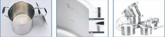 Automóvel horizontal das cabeças dobro dentro da máquina de lixamento de lixamento (exterior) da máquina para mercadorias/Cookware do metal