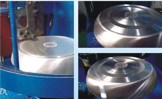 Máquina de polonês exterior para a máquina de polonês do Polisher da tampa da tampa do metal para a adsorção do vácuo da tampa 2000r/min do Cookware