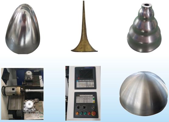 Máquina de fiação de metal CNC de alta eficiência para iluminação Artigos de cozinha artigos de arte