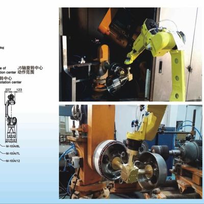 Automático de Manutenção de Pequena Carga Útil FANUC Robot Industrial Robot Arm Manipulator para utensílios de cozinha metal produto