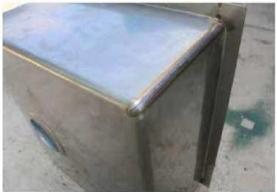 Máquina de lavatório de cozinha feita à mão Máquina de solda de filé de controlo numérico automático
