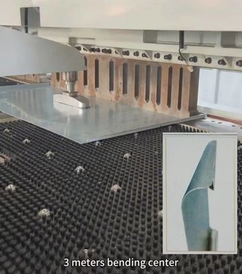 2.2m Tipo de braço de pressão Centro de dobra Máquina Porta Máquina de dobra de chapa de metal