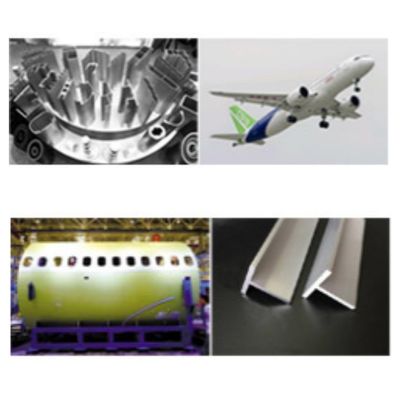 Profil de alumínio de aviação avançada Fábrica de equipamentos de impressão hidráulica