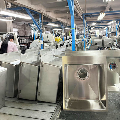 Conjunto completo multifuncional de equipamento de produção de sumidouros comerciais