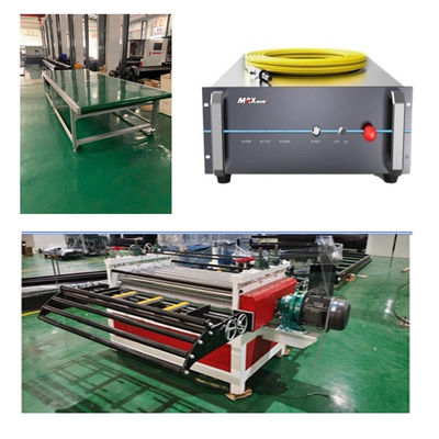 Conjunto completo de máquina de corte a laser avançada para bobinas de aço inoxidável e várias bobinas de metal