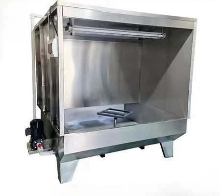 Máquina automática de pintura de chapas de aço para a superfície do lavatório feita à mão