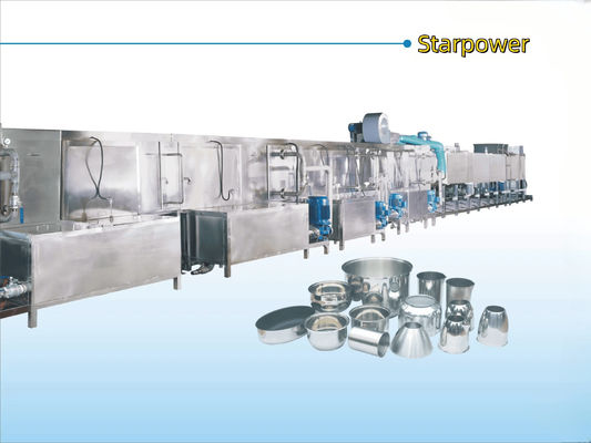 Equipamento industrial avançado de limpeza e secagem para utensílios metálicos com tecnologia ultrasônica