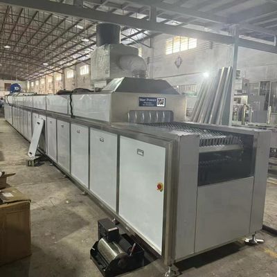 Bom preço Linha de produção de equipamento de limpeza e secagem de fabricação industrial personalizada on-line