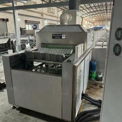 Linha de produção de equipamento de limpeza e secagem de fabricação industrial personalizada