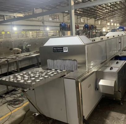 Bom preço Fabricante Linha de produção de equipamento de limpeza e secagem automática on-line