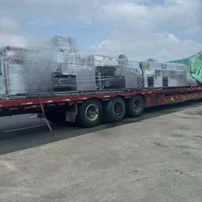 Equipamentos industriais avançados de limpeza e secagem para produção automatizada