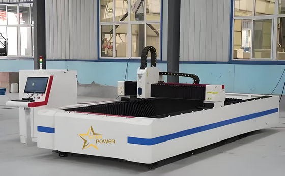 Máquina de corte a laser de metal inteligente de alta potência: sistema inteligente de alta potência para garantir a eficiência de corte torna a operação mais conveniente.