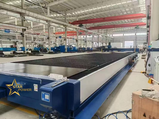 Máquina de corte a laser de metal inteligente de alta potência: sistema inteligente de alta potência para garantir a eficiência de corte torna a operação mais conveniente.