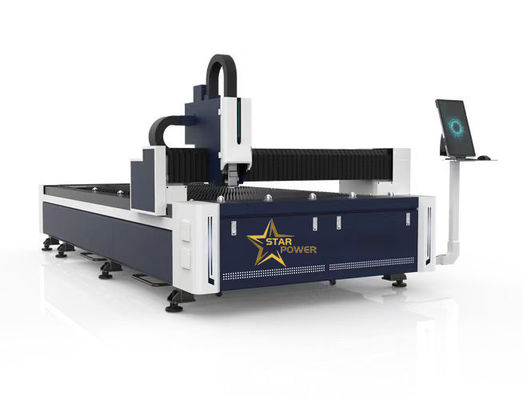 Máquina de corte a laser de metal inteligente de alta potência: sistema inteligente de alta potência para garantir a eficiência de corte torna a operação mais conveniente.