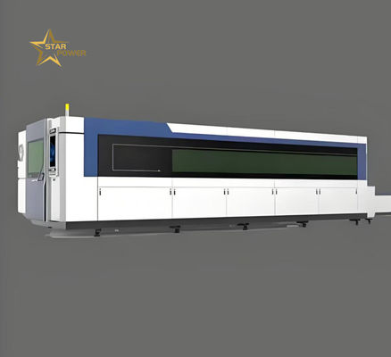 Máquina de corte a laser de metal totalmente compatível de alta potência: poderosa para garantir um corte eficiente, adequada para uma variedade de materiais metálicos.
