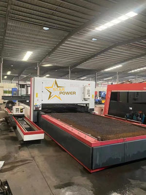 Máquina de corte a laser de chapa de metal CNC de precisão para decoração arquitetônica e aplicações aeroespaciais com equipamentos grandes